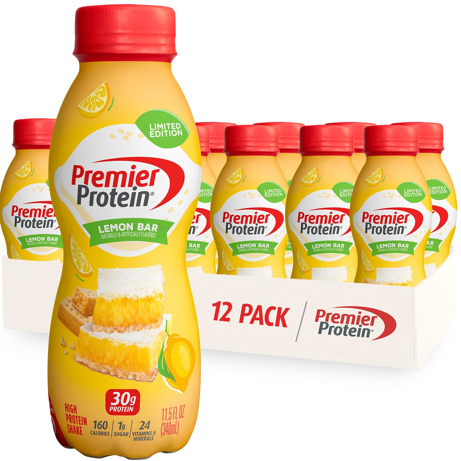 Premier Protein Shake,  30g Protein 24 Vitamins 1g Sugar Minerals Nutrients to Support Immune Health, 11.5 fl oz - Big Sale