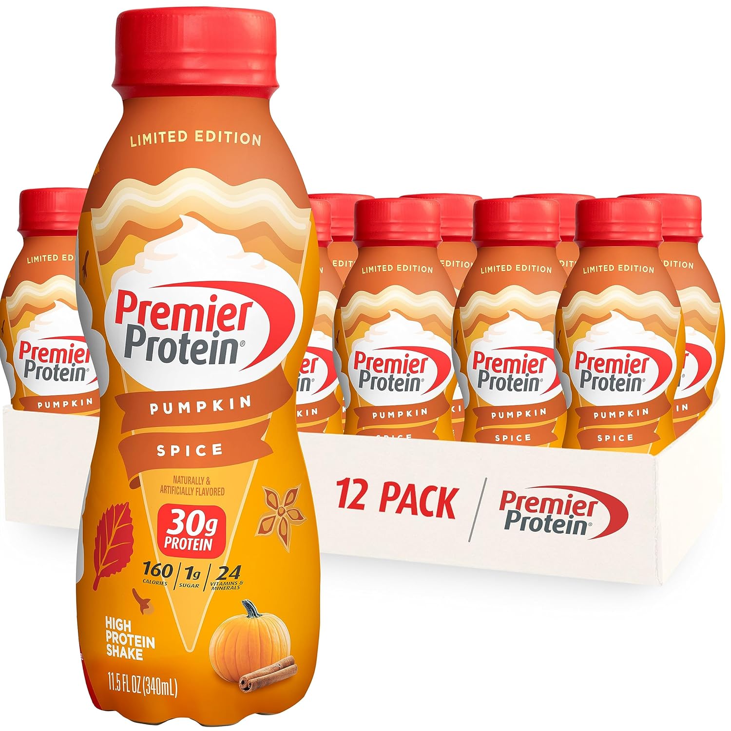 Premier Protein Shake,  30g Protein 24 Vitamins 1g Sugar Minerals Nutrients to Support Immune Health, 11.5 fl oz - Big Sale