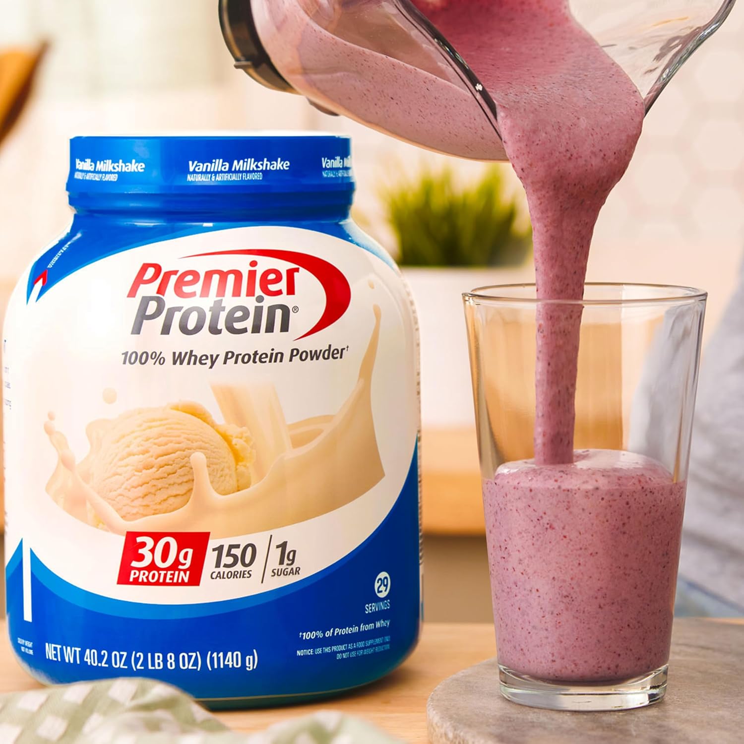 Premier Protein Protein Powder, 30g Protein, 1g Sugar, No Soy Ingredients, Gluten Free - Special offer limited time sale