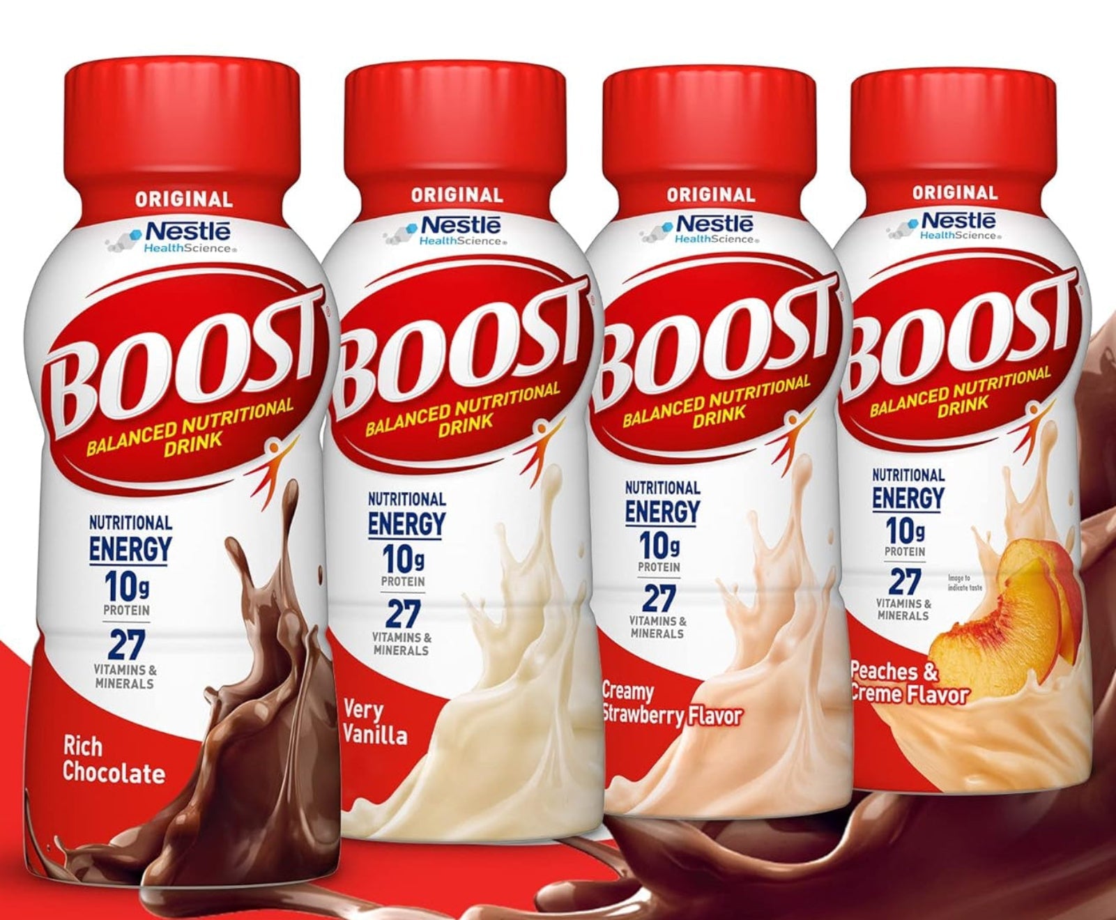 Original Ready to Drink Nutritional Drinks, Rich Chocolate, 8 Fl Oz Bottles - Special offer limited time sale