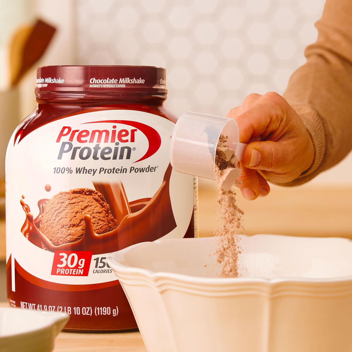 Premier Protein Protein Powder, 30g Protein, 1g Sugar, No Soy Ingredients, Gluten Free - Special offer limited time sale