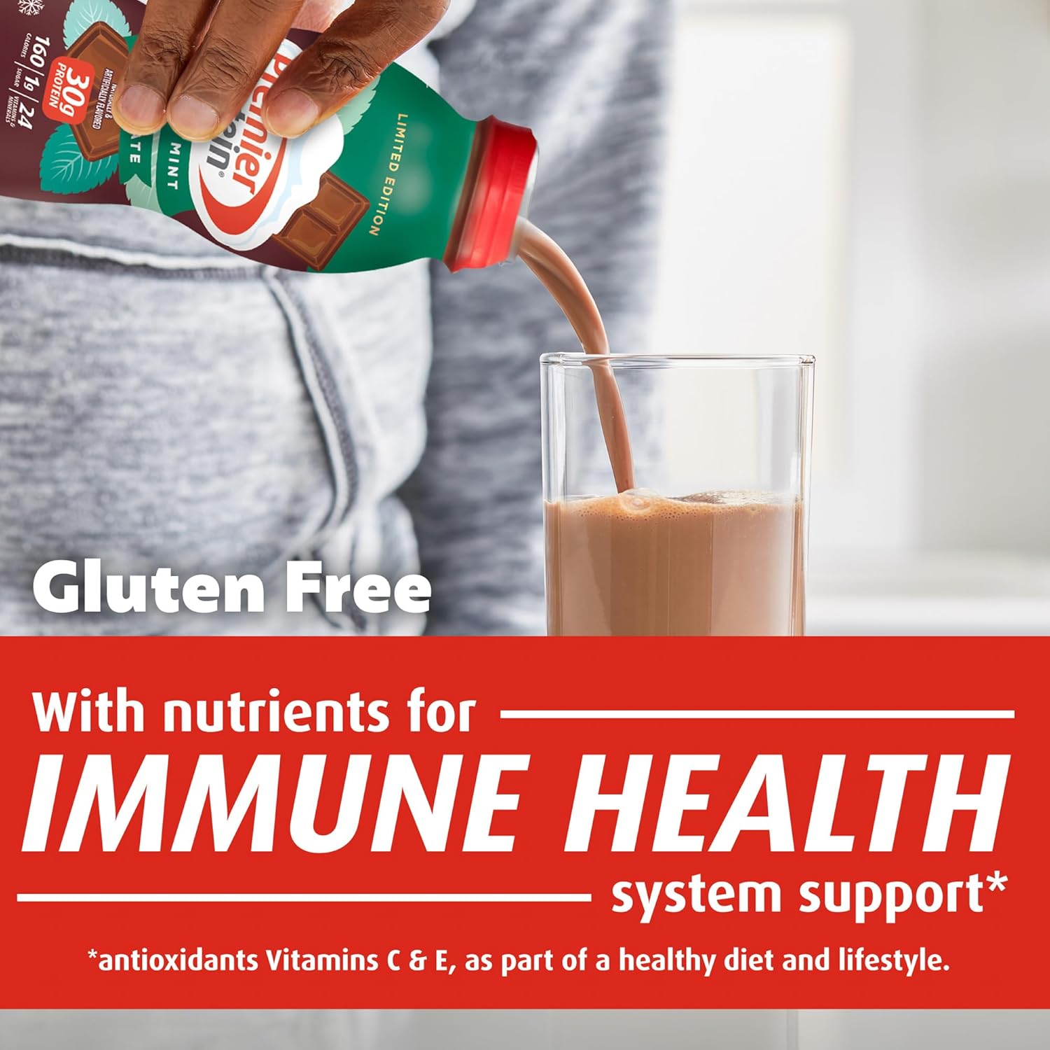 Premier Protein Shake,  30g Protein 24 Vitamins 1g Sugar Minerals Nutrients to Support Immune Health, 11.5 fl oz - Big Sale